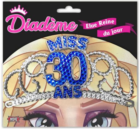 diademe anniversaire miss 30 ans 